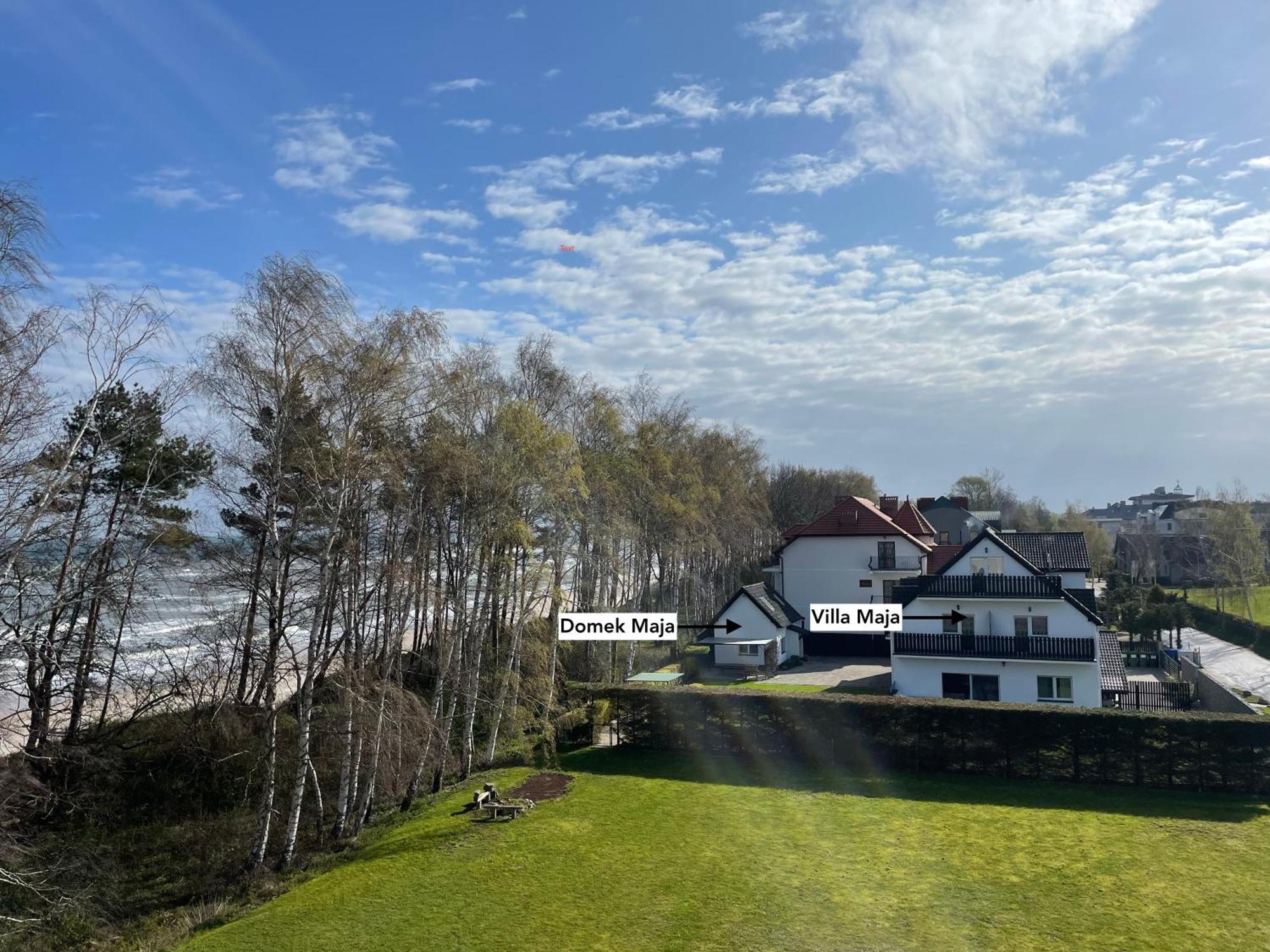Villa & Domek Maja Sarbinowo Buitenkant foto